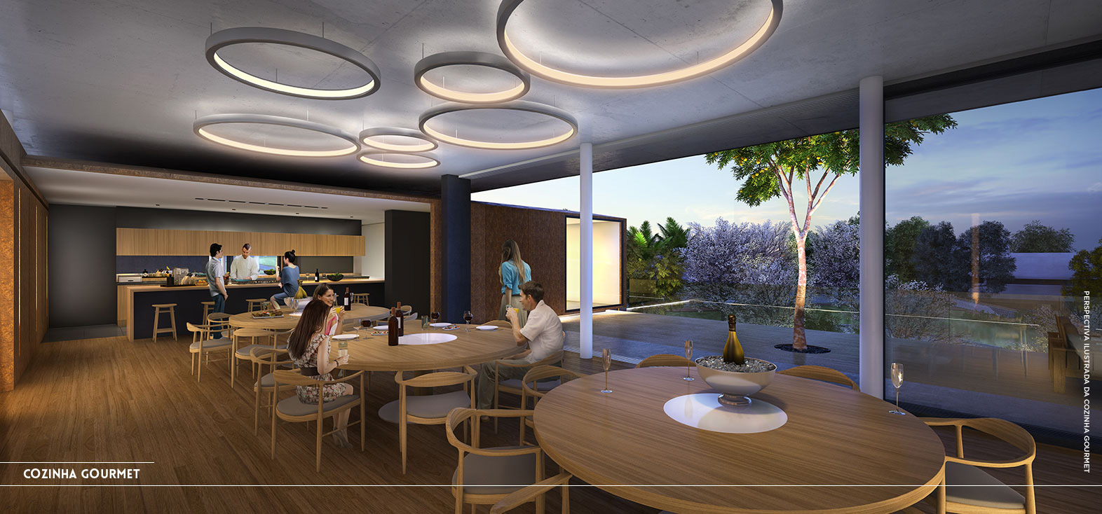 Lounge gourmet Pedra Alta